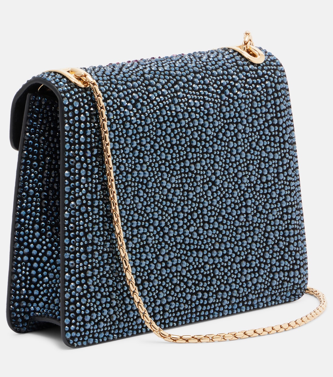Serpenti Forever Small suede shoulder bag | Bvlgari