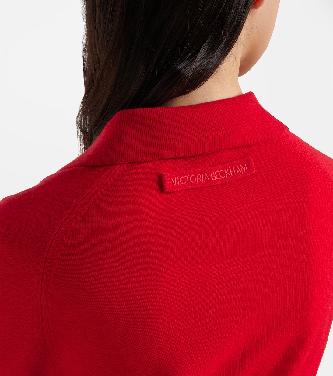 Wool polo shirt | Victoria Beckham