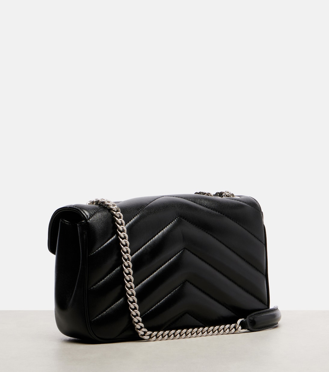 Loulou Small leather shoulder bag | Saint Laurent