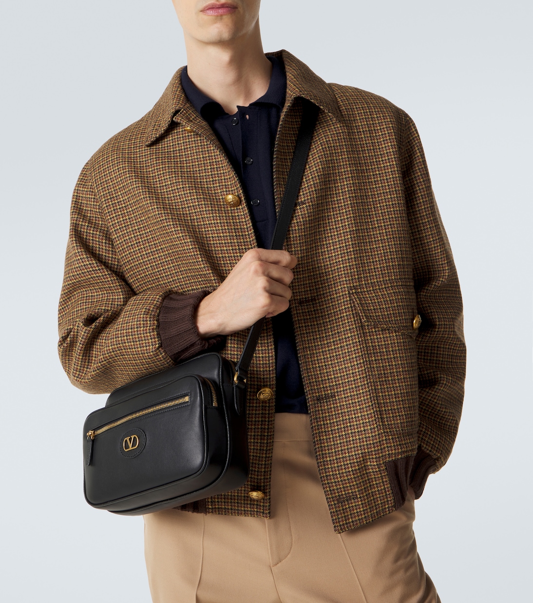 Schultertasche VLogo Signature aus Leder | Valentino Garavani