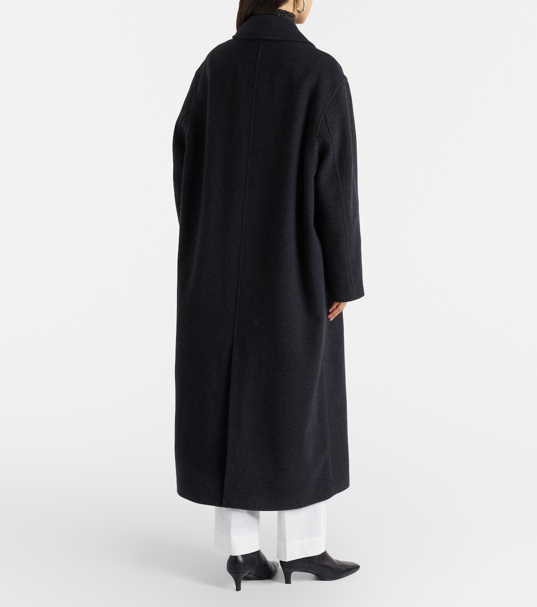 Shield double-breasted wool-blend coat | Toteme