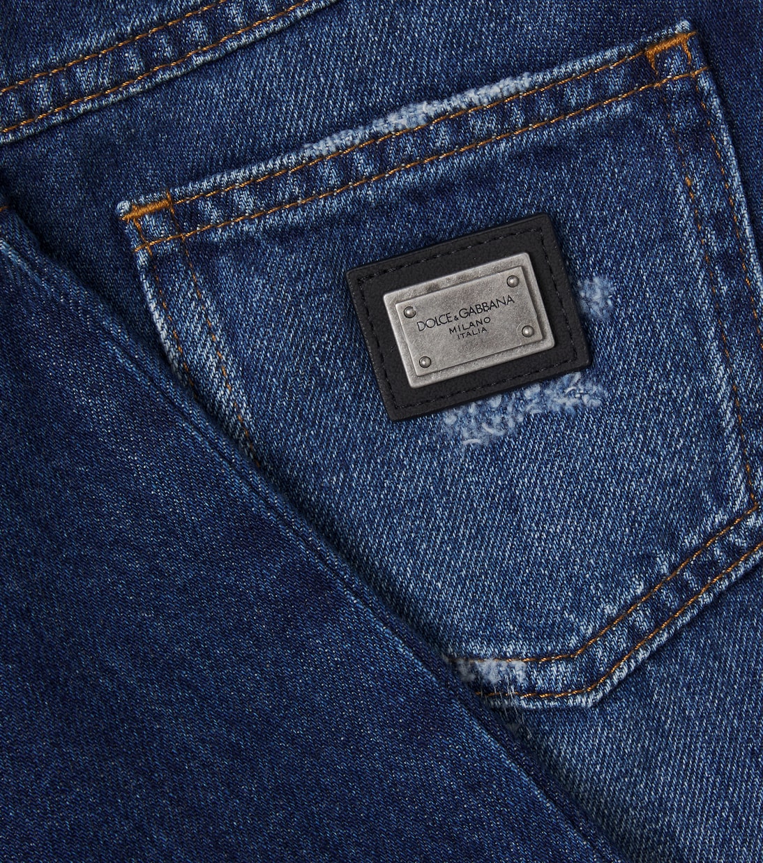 Logo faded jeans | Dolce&Gabbana Kids