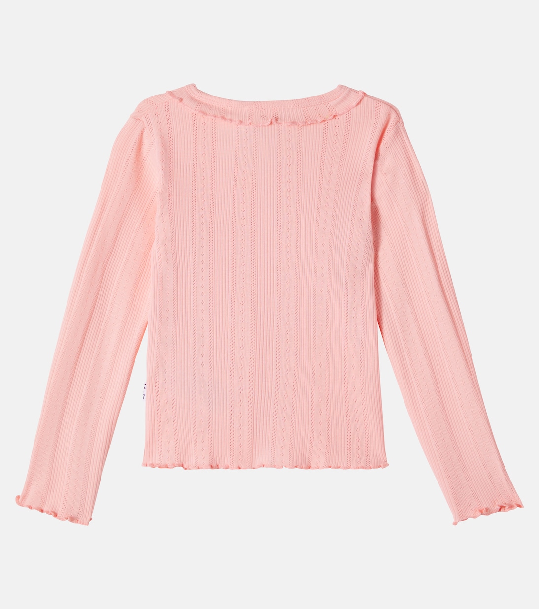Ramsi pointelle cotton blouse | Molo
