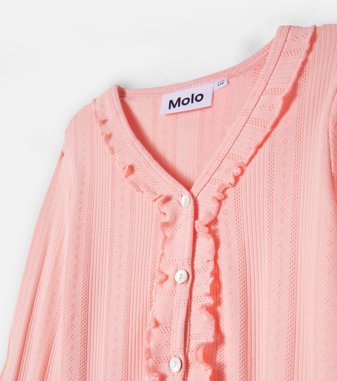 Ramsi pointelle cotton blouse | Molo