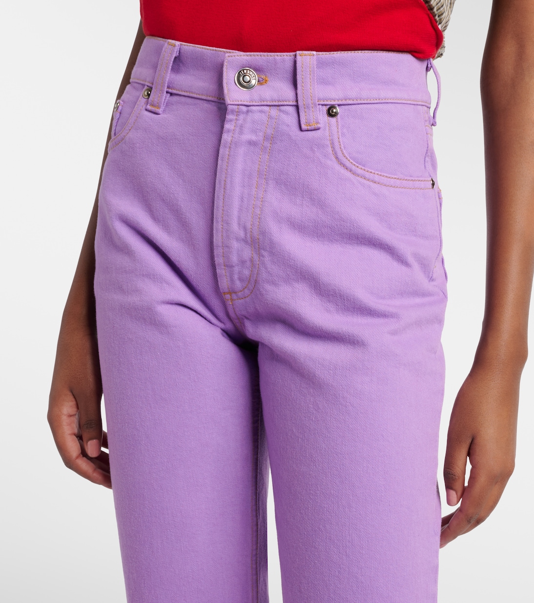 High-Rise Capri-Jeans  | Versace