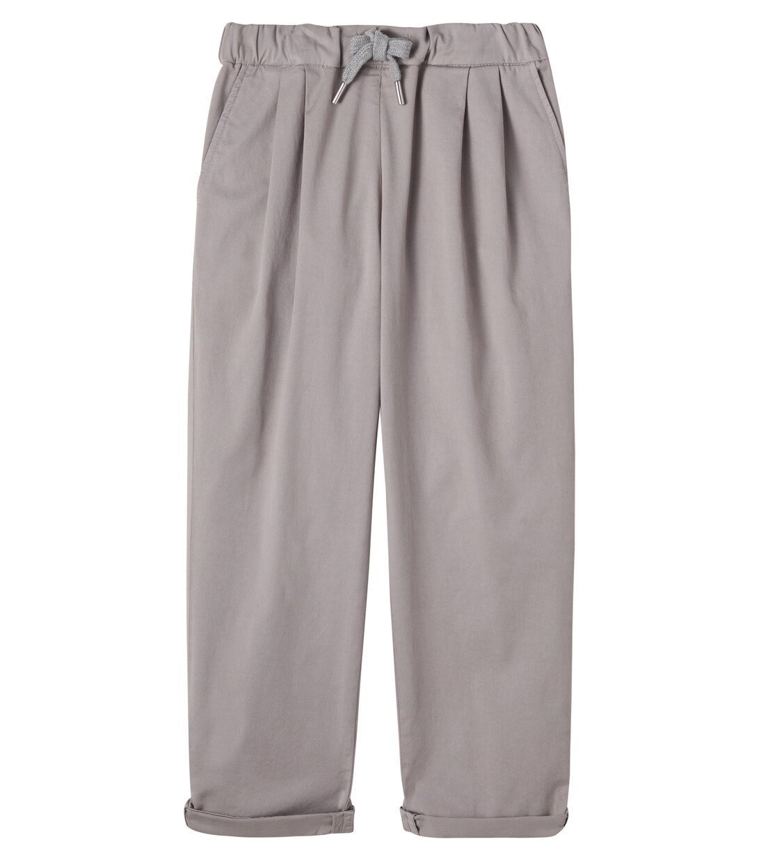 Pantalones en mezcla de algodón | Brunello Cucinelli Kids