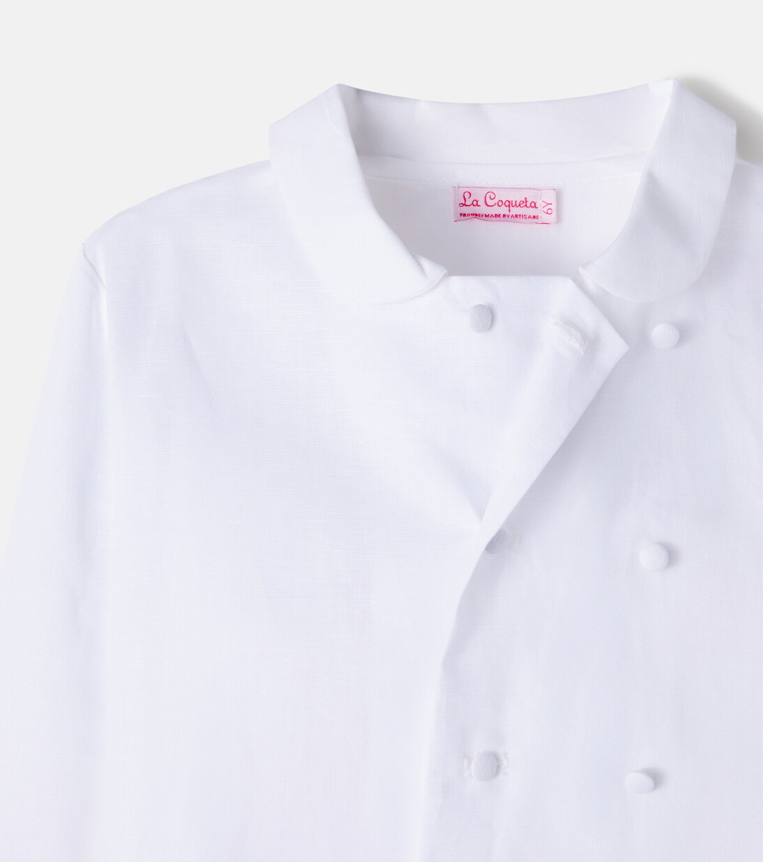 Barba linen and cotton shirt | La Coqueta