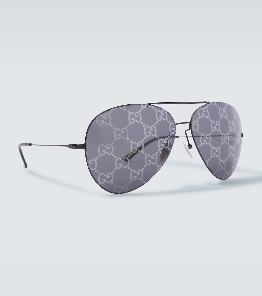 Gafas de sol de aviador con GG | Gucci