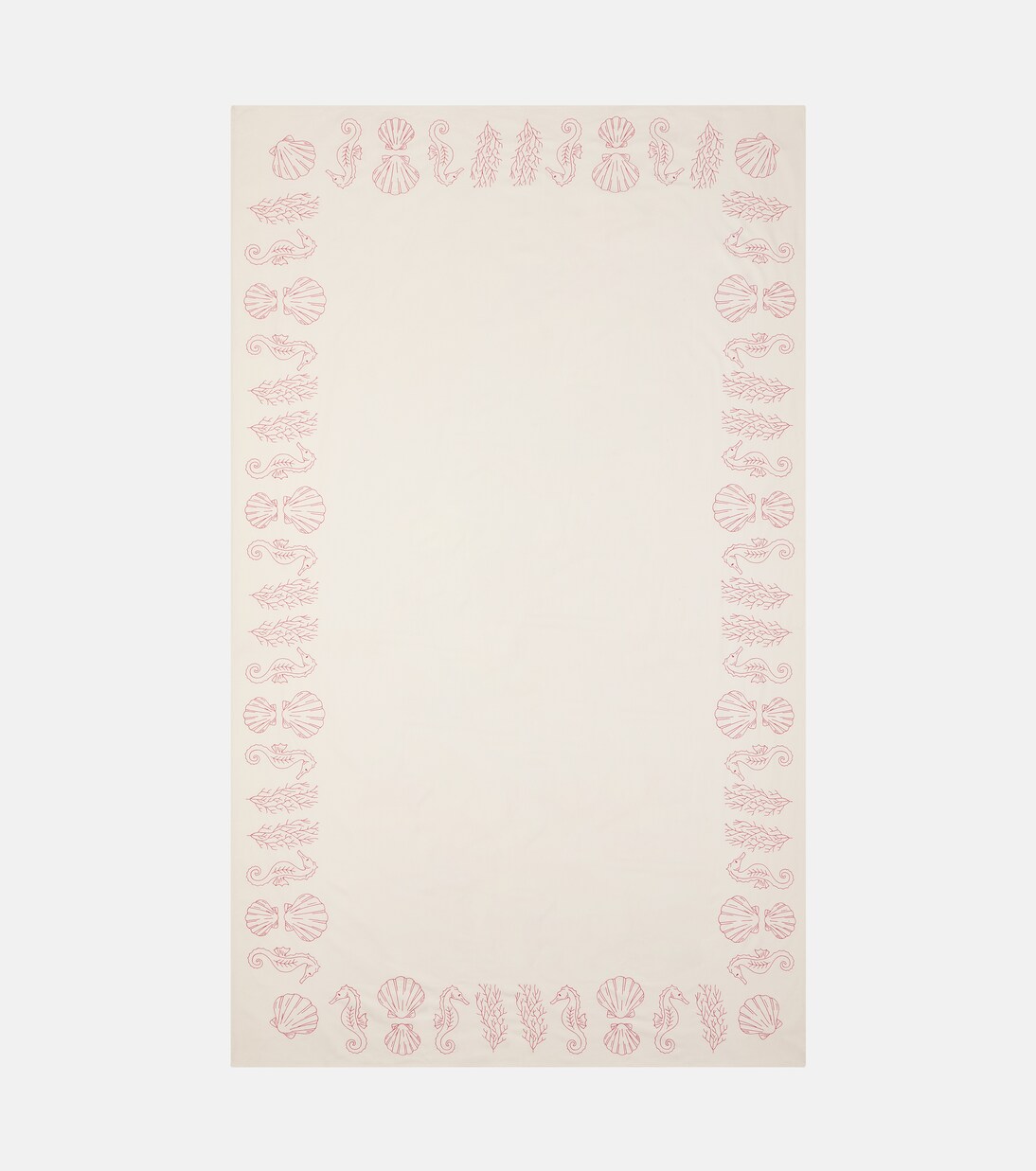 Embroidered linen tablecloth | Les-Ottomans