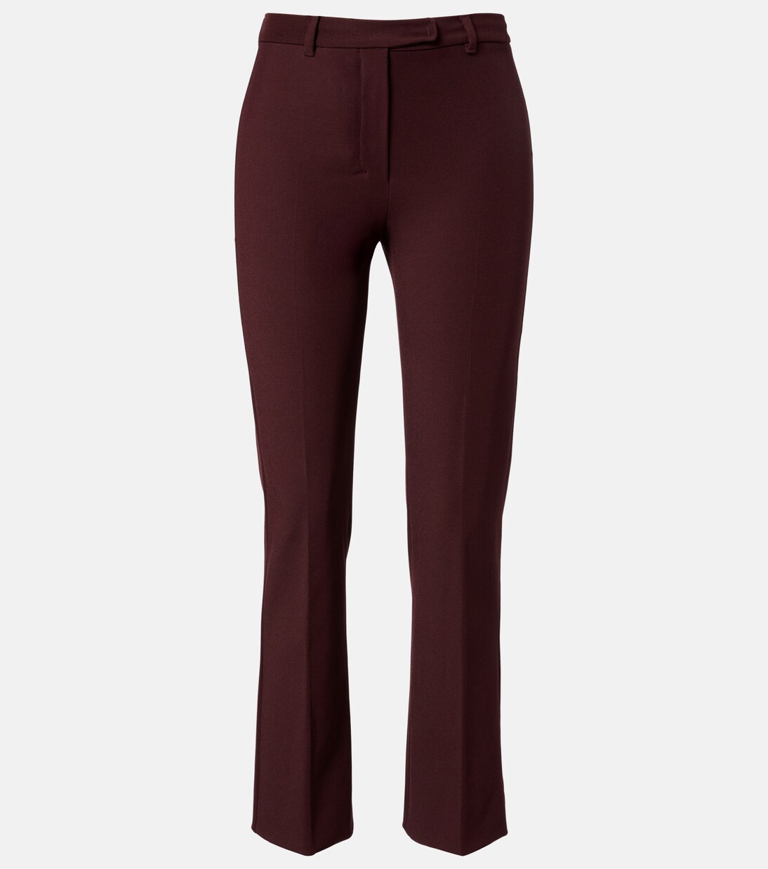 Cotton-blend cropped straight pants | 'S Max Mara