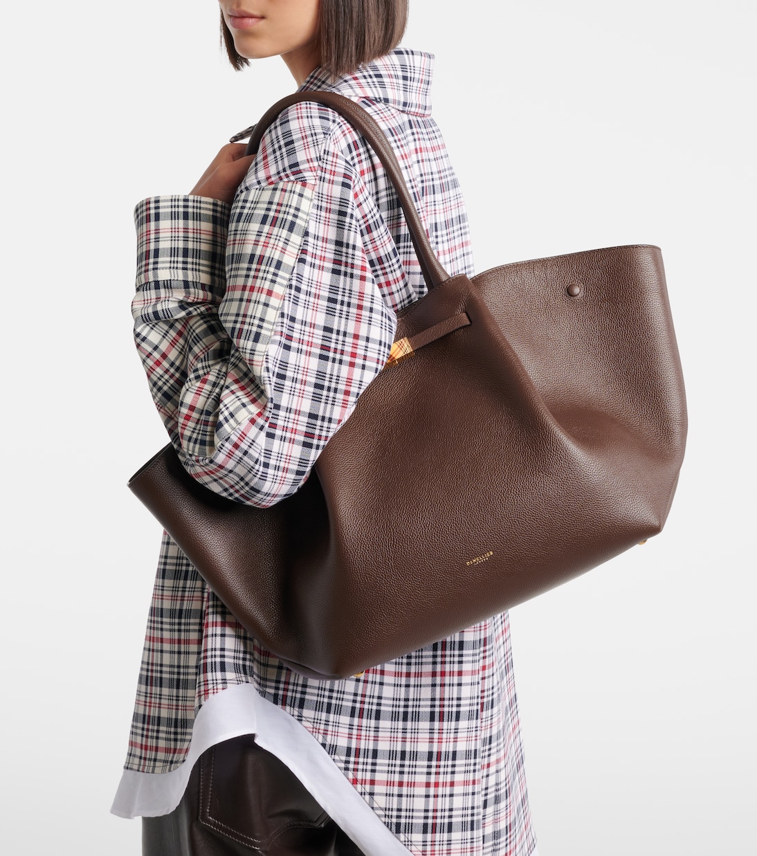 New York Medium leather tote bag | DeMellier