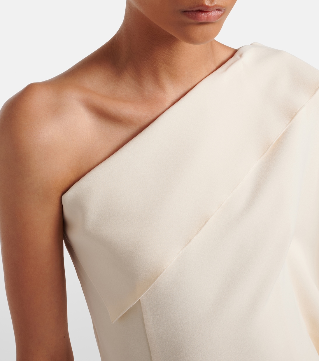 Lavinia draped one-shoulder top | Fforme