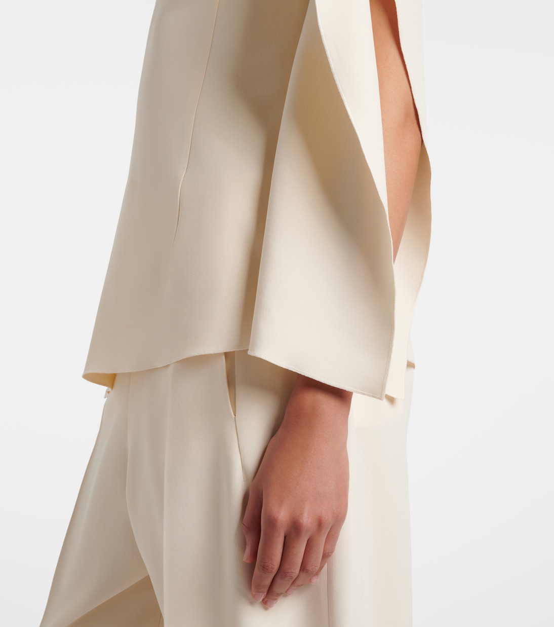 Lavinia draped one-shoulder top | Fforme