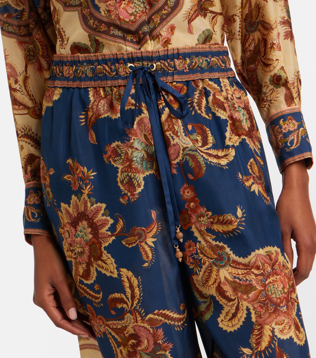 Palazzo-Hose Aster aus Seide | Zimmermann