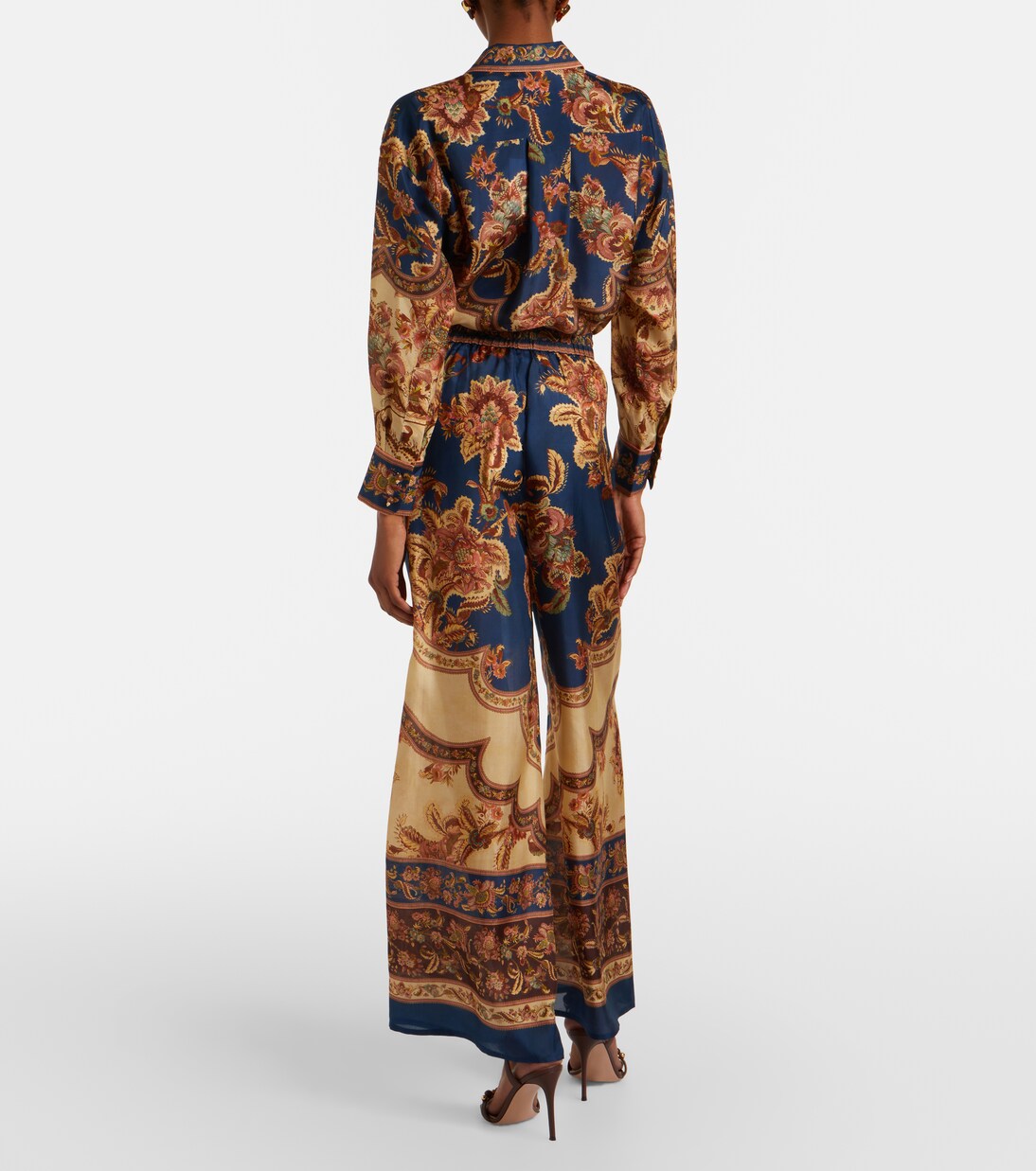 Palazzo-Hose Aster aus Seide | Zimmermann