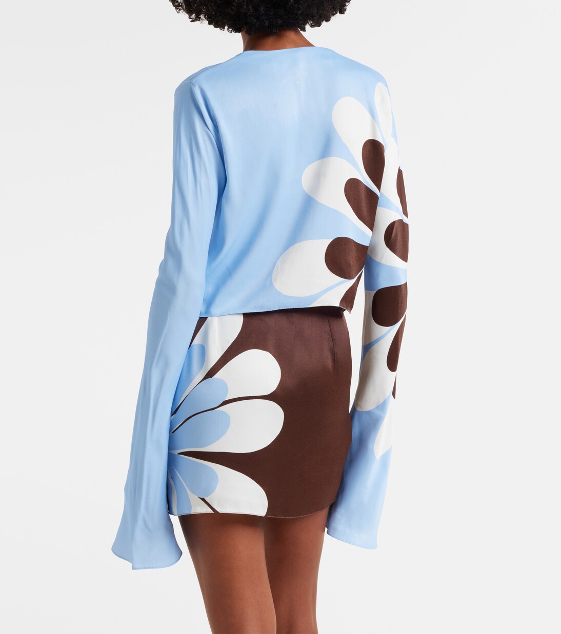 Sina floral top | Cala de la Cruz