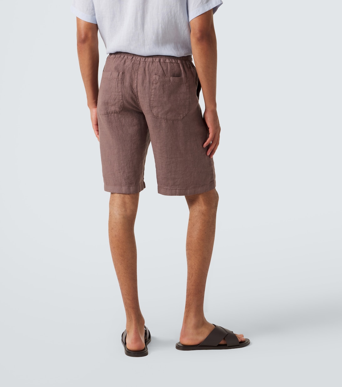 Shorts aus Leinen | Fedeli