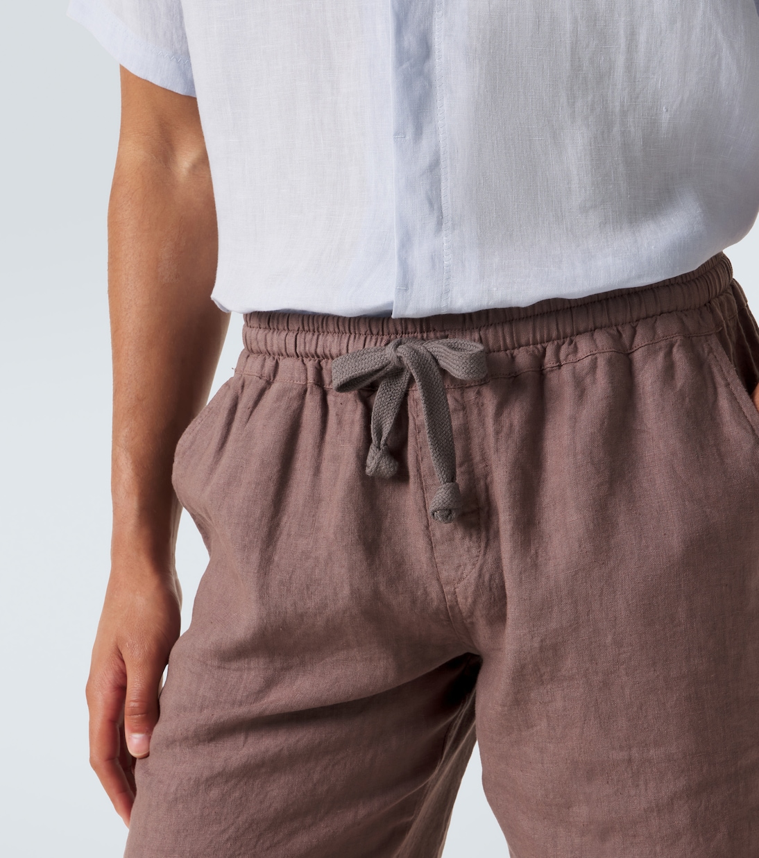 Shorts aus Leinen | Fedeli