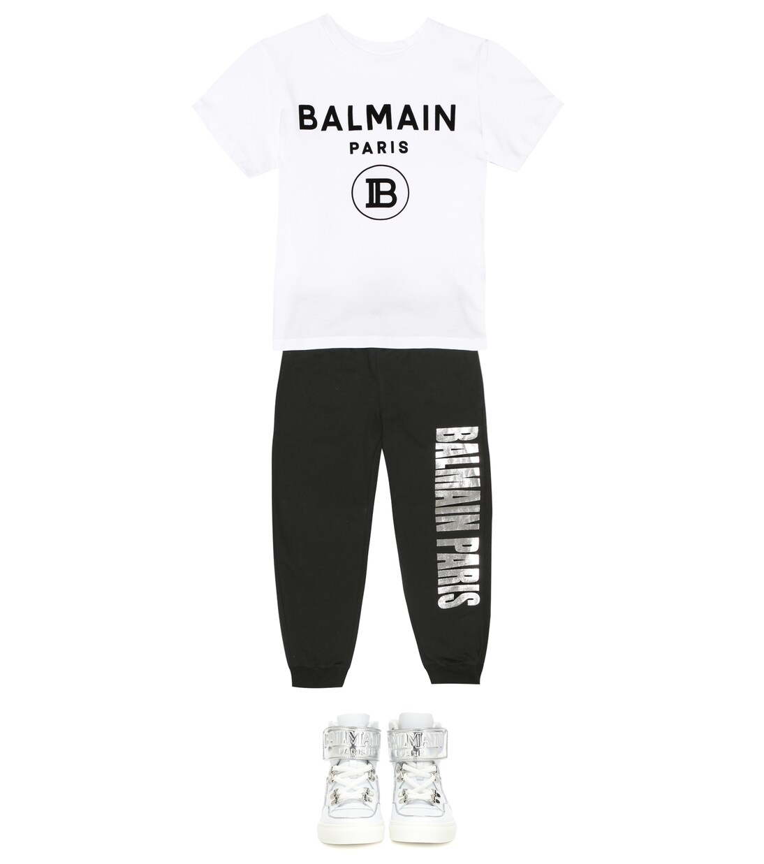 Logo cotton T-shirt | Balmain Kids