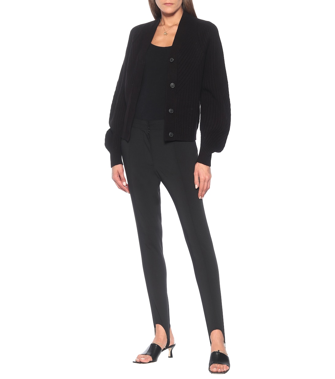 Steg-Leggings aus Jersey | LOW CLASSIC