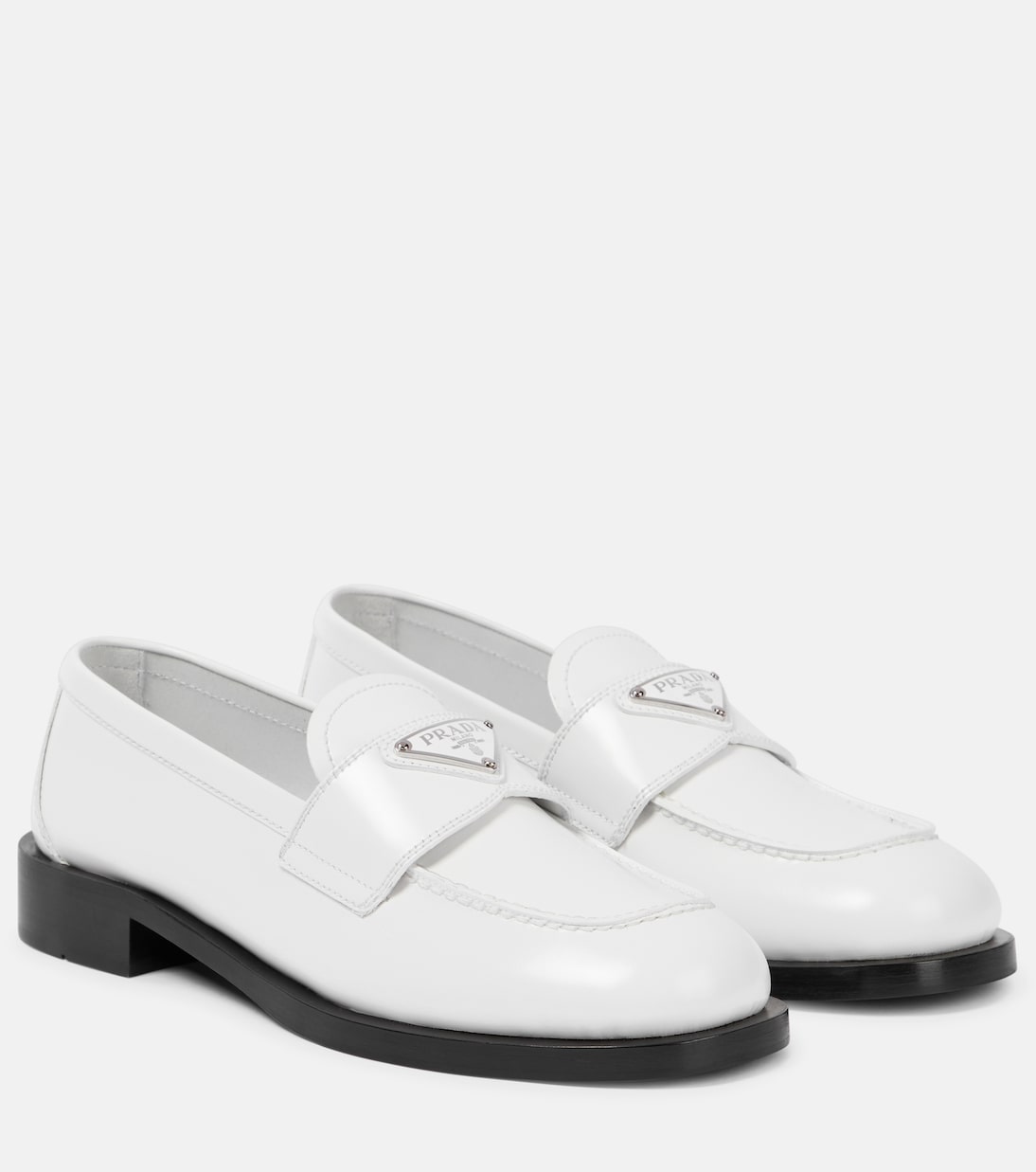 Loafers aus Leder | Prada