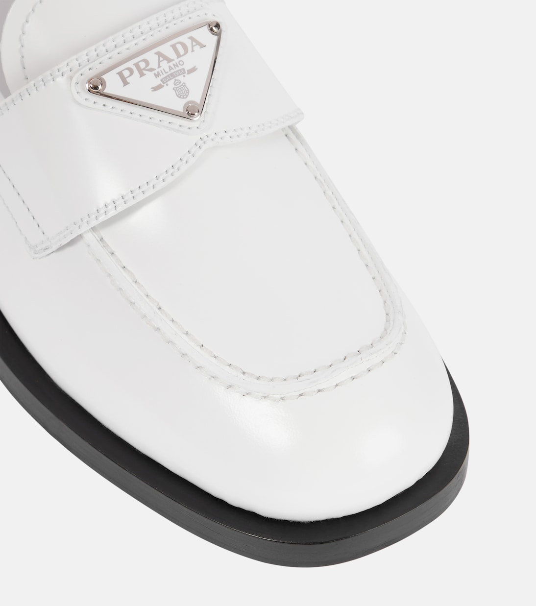 Loafers aus Leder | Prada