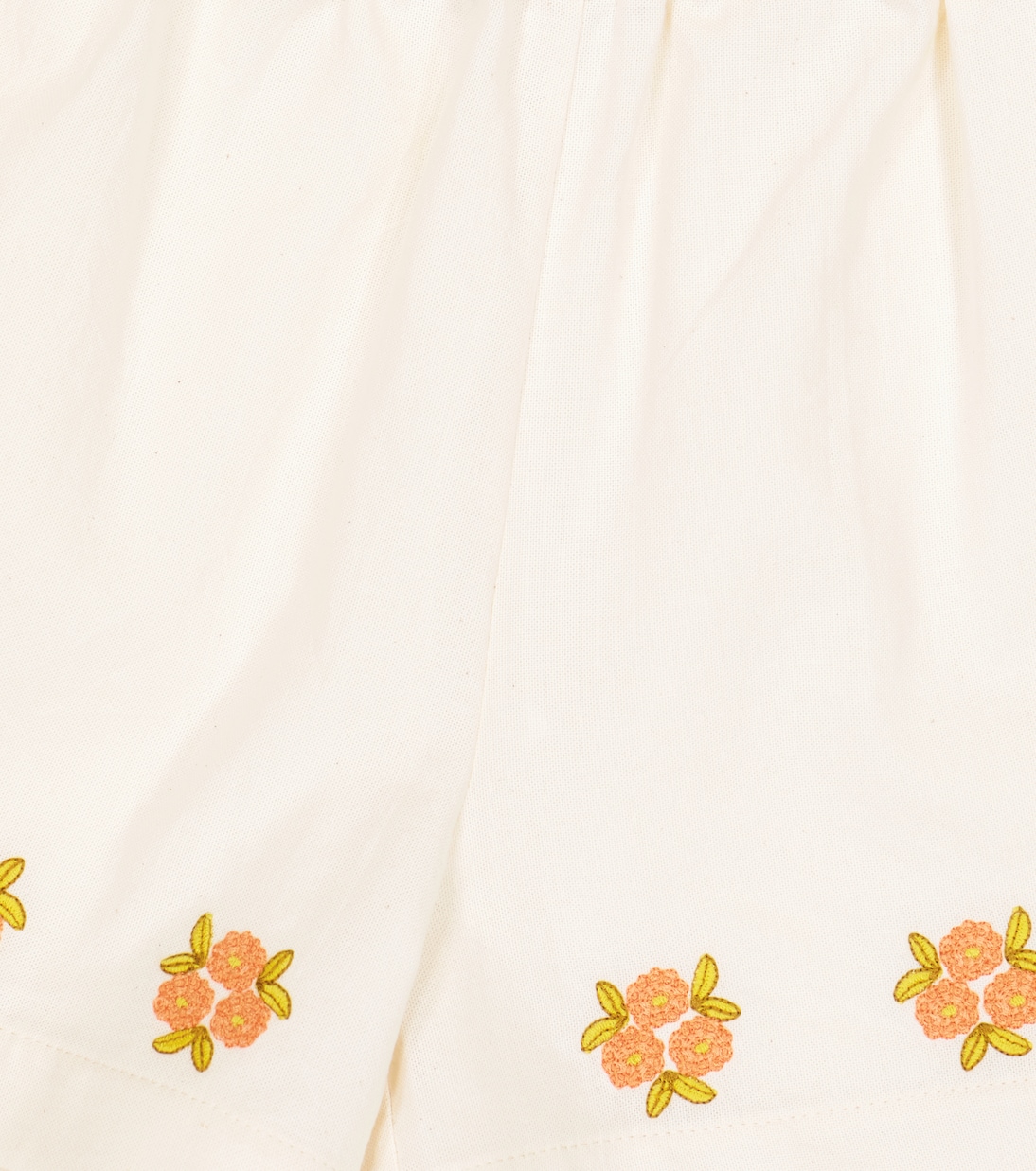 Clementine embroidered floral cotton shorts | The New Society