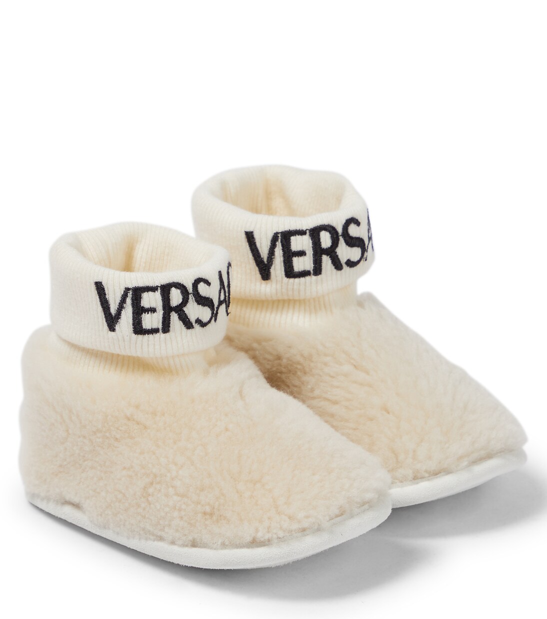 Baby shearling booties | Versace Kids