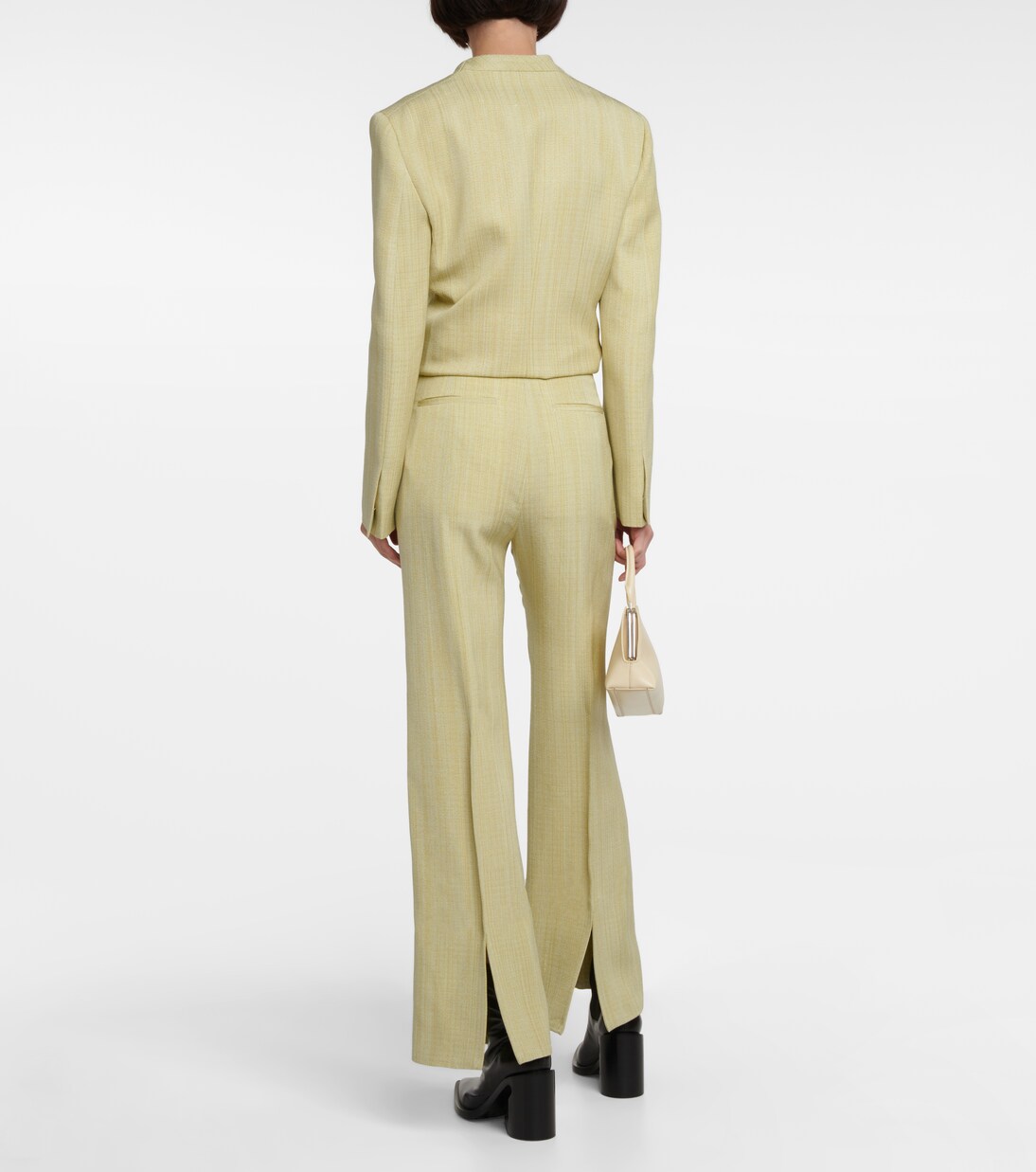 Pantalon raccourci à taille haute | Jil Sander