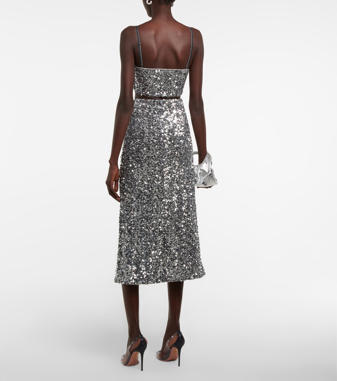 Cropped-Top Shimmering Attraction | Dorothee Schumacher