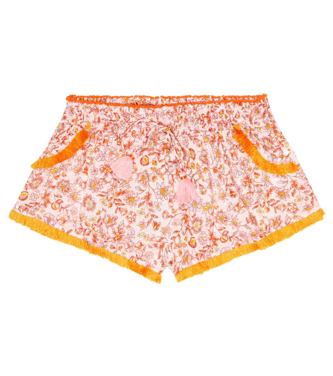 Lulu floral shorts | Poupette St Barth Kids