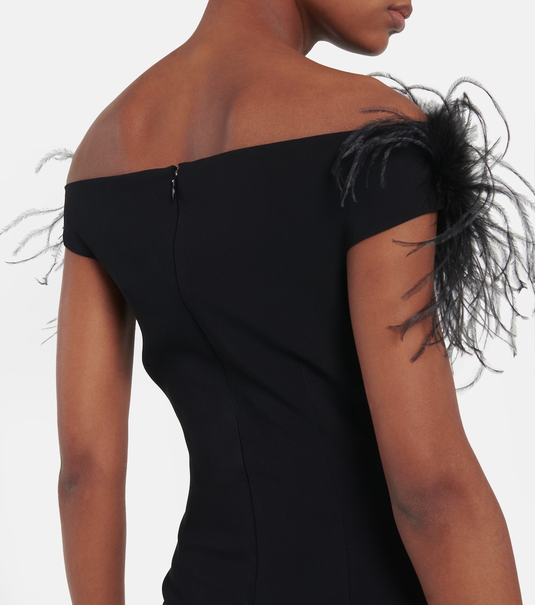 Minikleid mit Federn | Giuseppe di Morabito