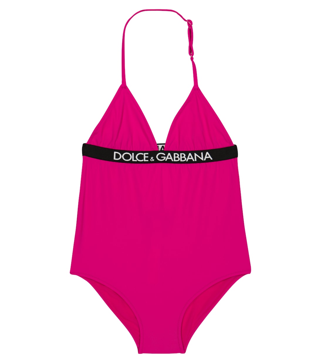 Logo halter swimsuit | Dolce&Gabbana Kids