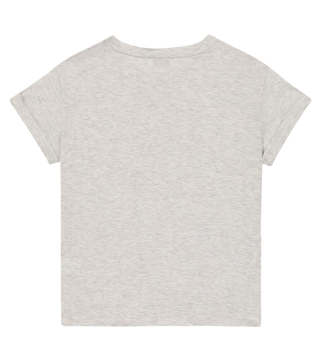 Embroidered cotton jersey T-shirt | Brunello Cucinelli Kids