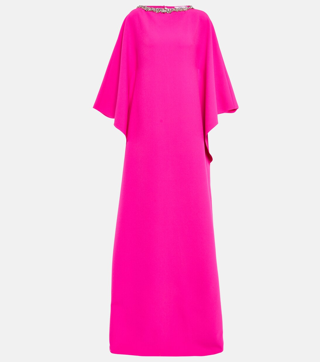 Verzierte Robe Arama aus Crêpe | Safiyaa