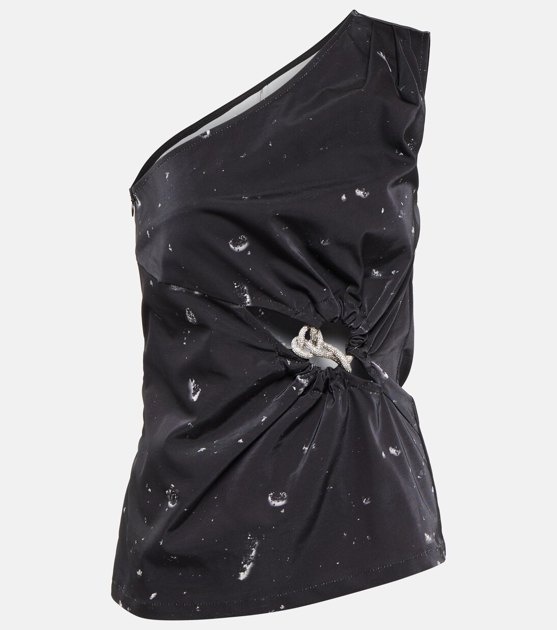 Bedrucktes One-Shoulder-Top | Jacques Wei