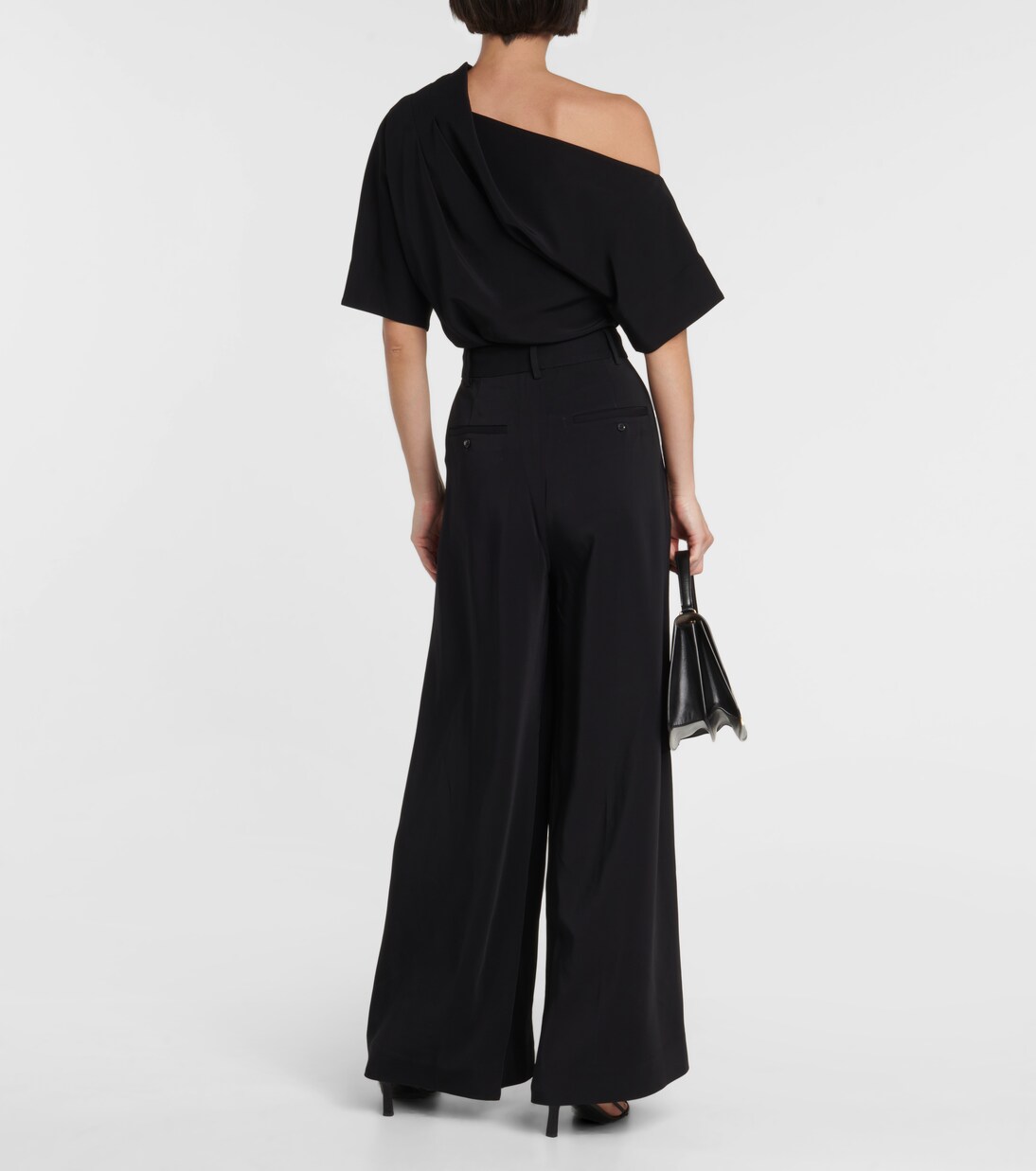 High-Rise-Hose aus Jersey | CO