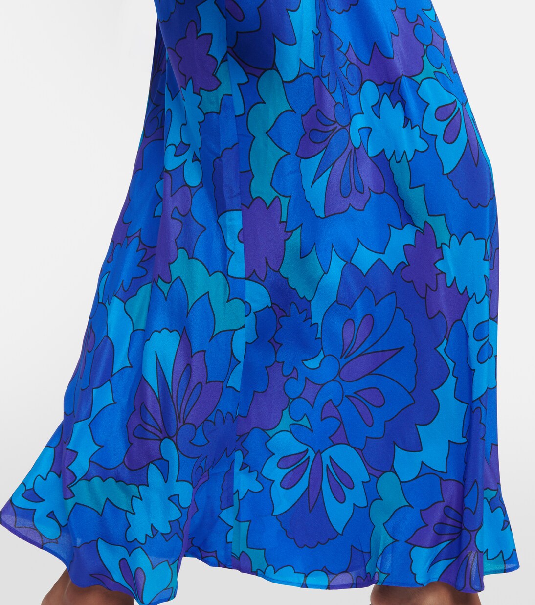 Kamilla printed georgette maxi dress | Rixo