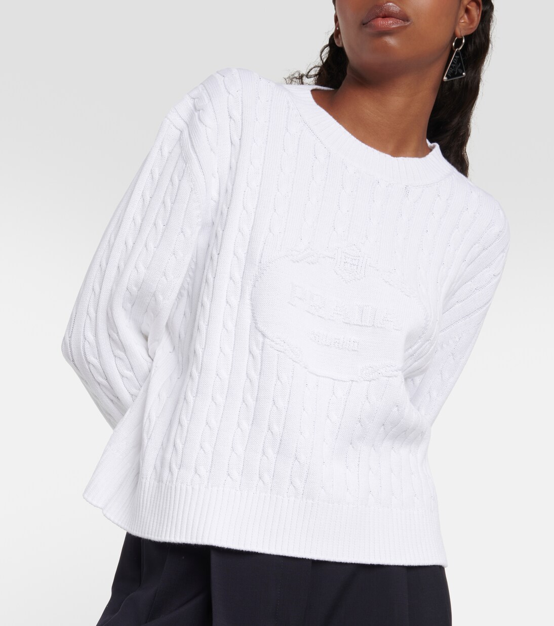 Pullover aus Baumwolle | Prada