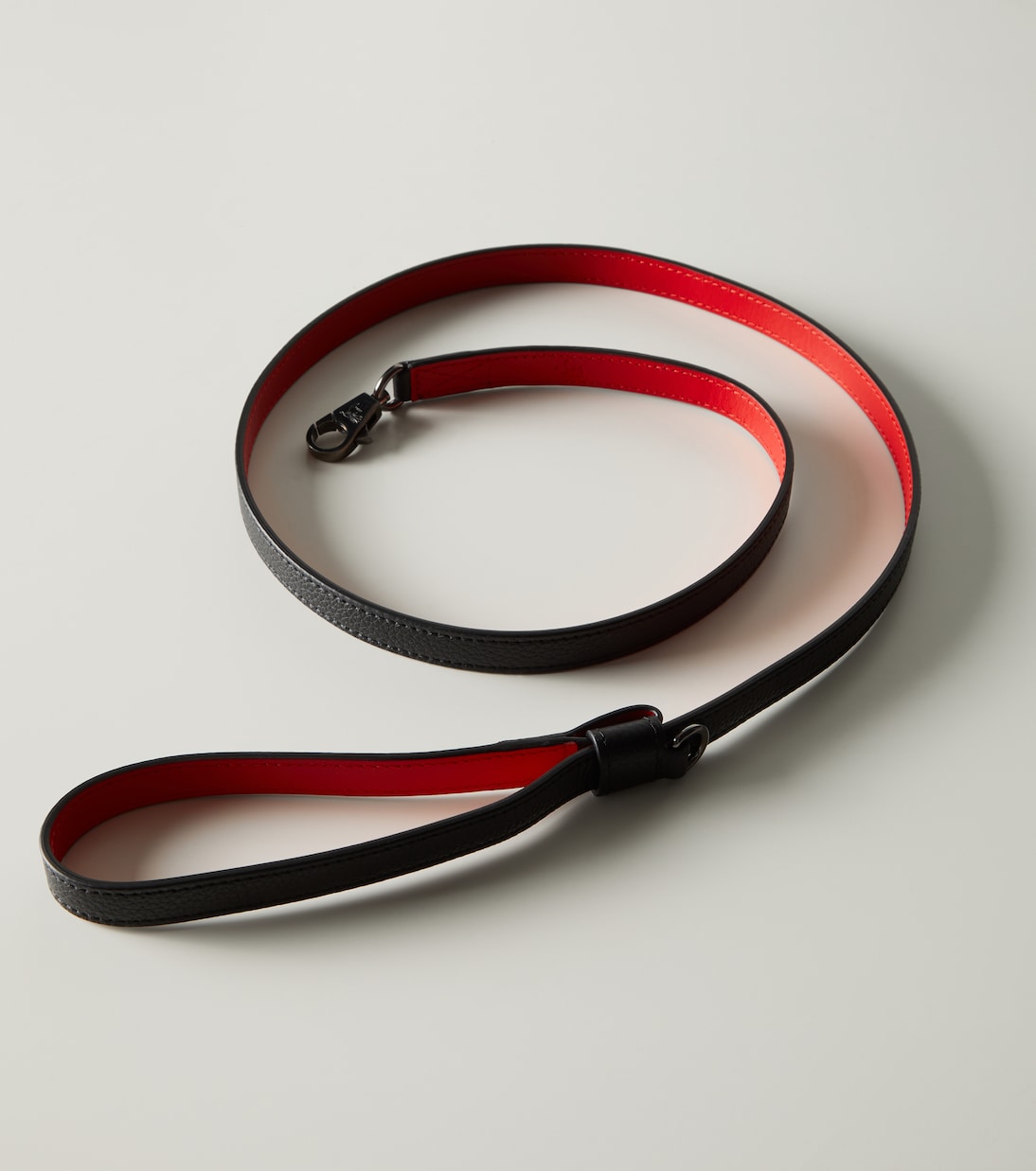 Correa para perro Loubileash de piel | Christian Louboutin