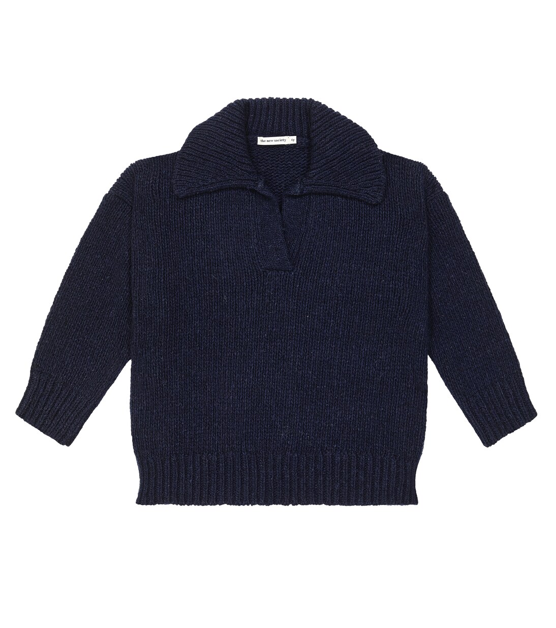 Tirso wool-blend polo sweater | The New Society