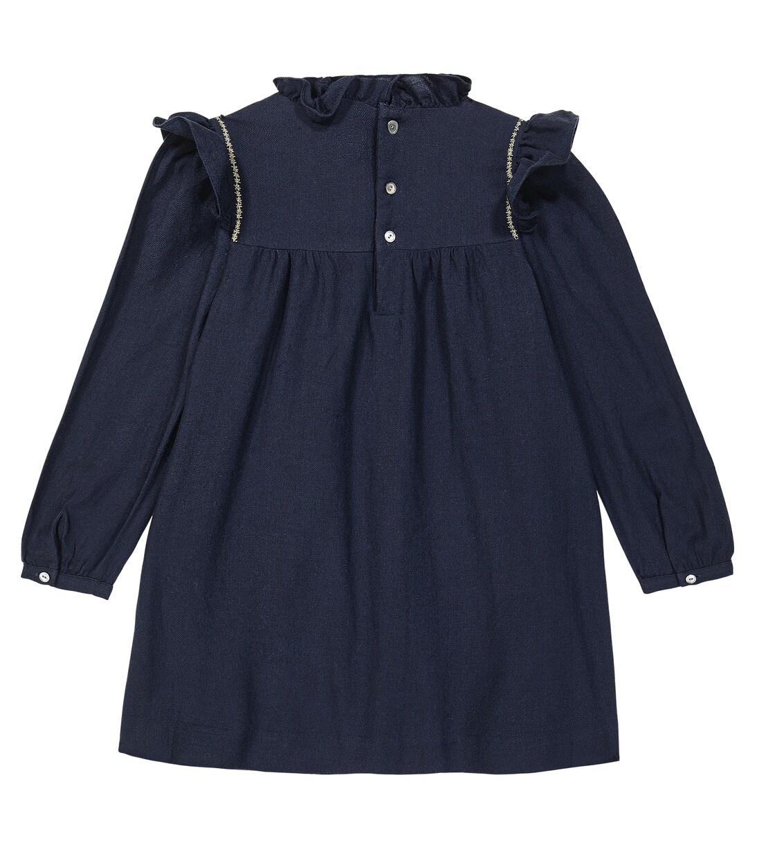 Kleid Tilia aus Wolle und Baumwolle | Bonpoint