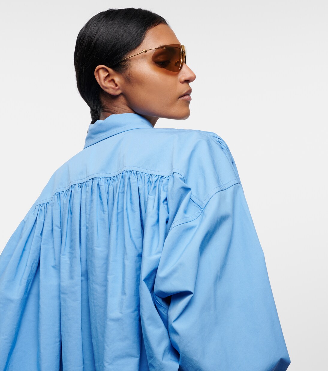 Knot shield sunglasses | Bottega Veneta