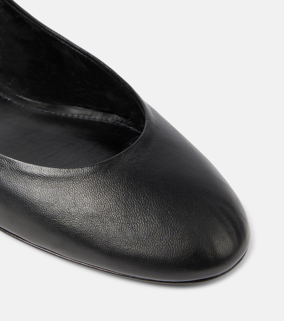 Cloe leather slingback flats | The Attico