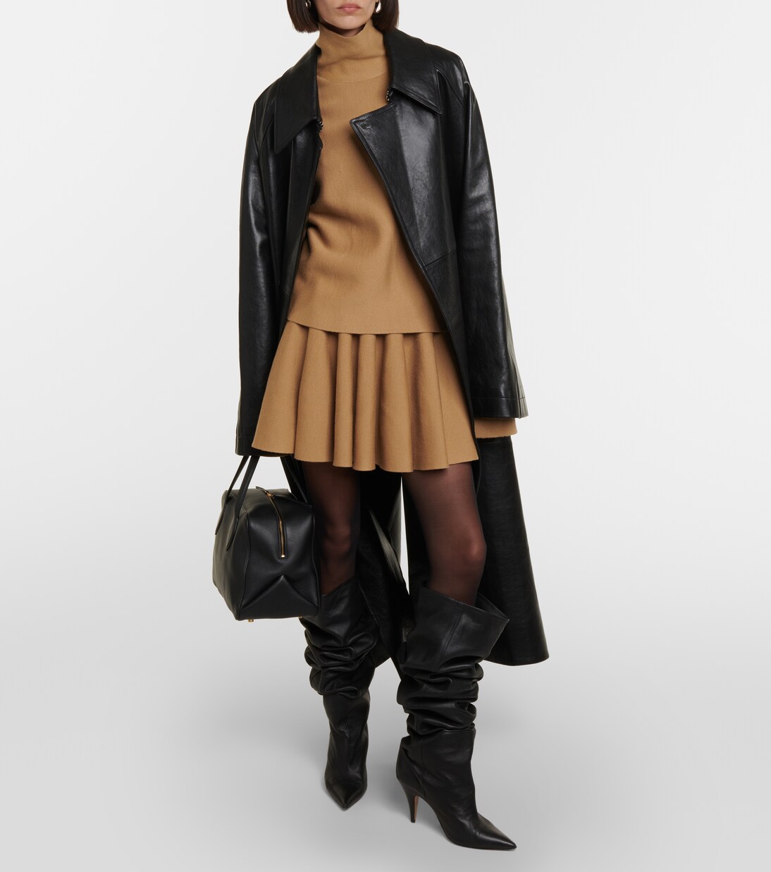 Minirock Ulli aus einem Wollgemisch | Khaite