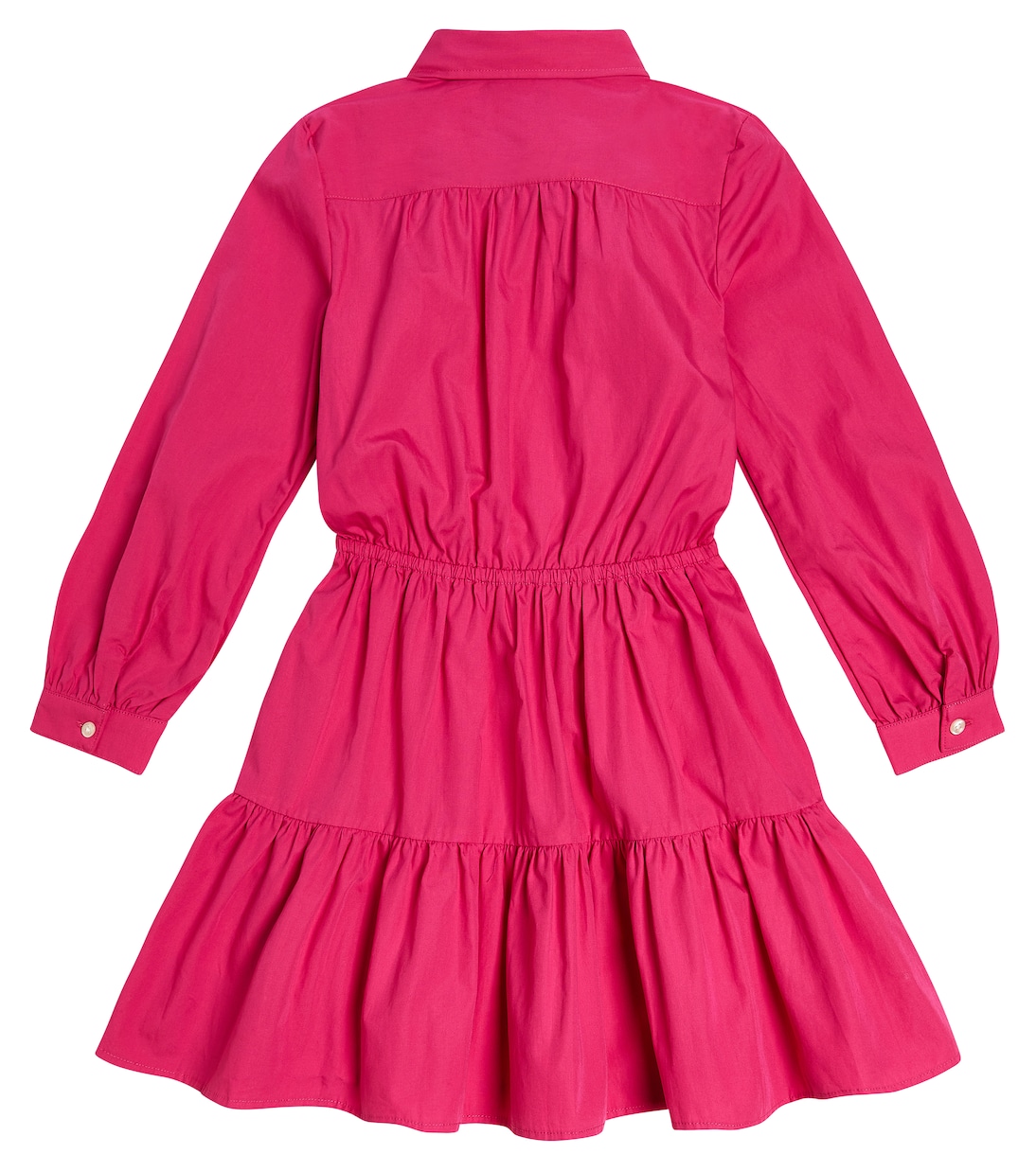 Tiered cotton poplin dress | Polo Ralph Lauren Kids