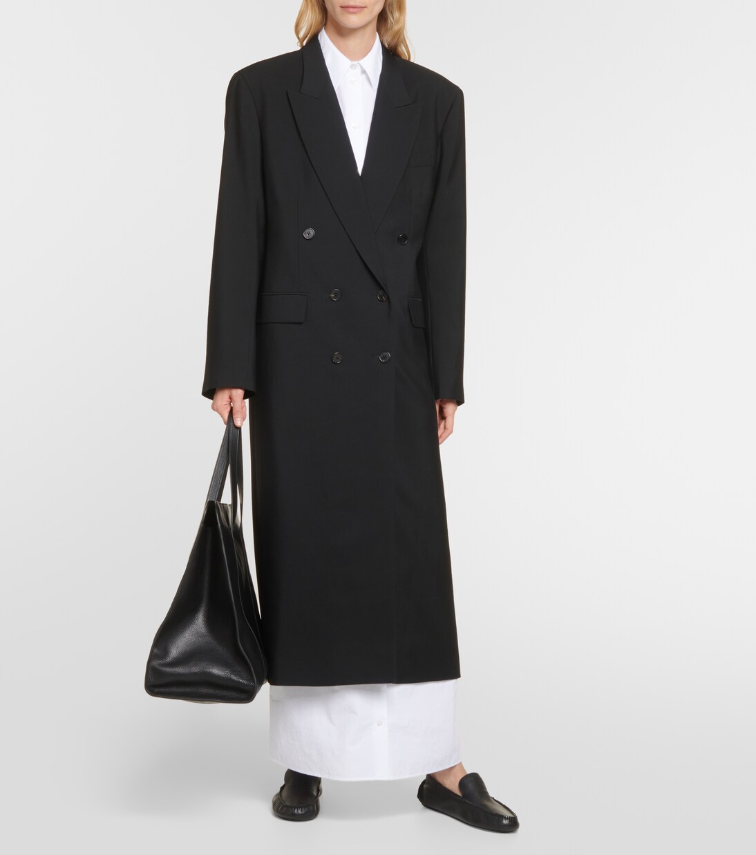 Lucca leather moccasins | The Row