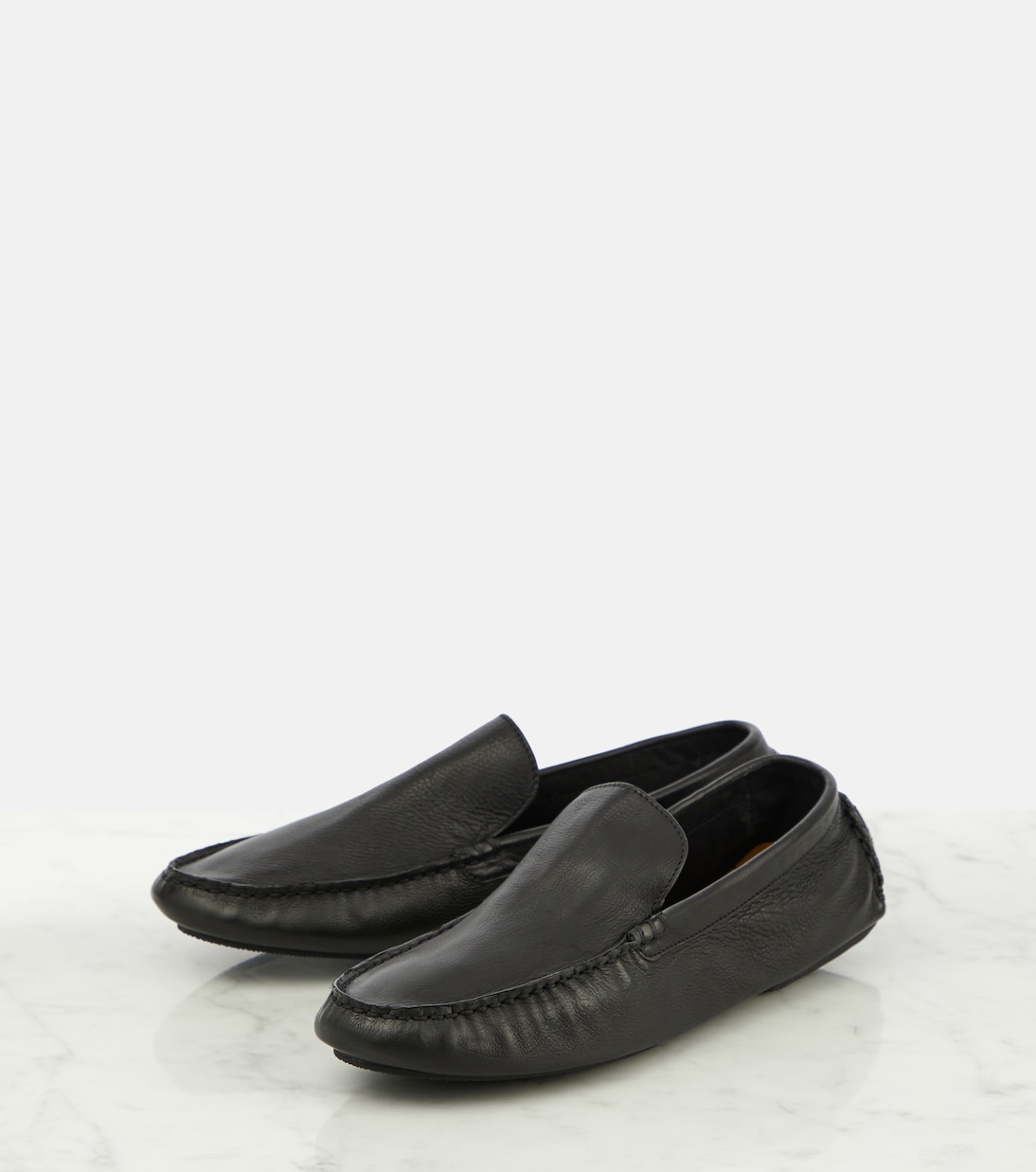 Lucca leather moccasins | The Row