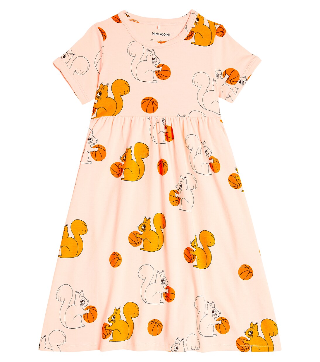 Robe Squirrels en coton mélangé | Mini Rodini