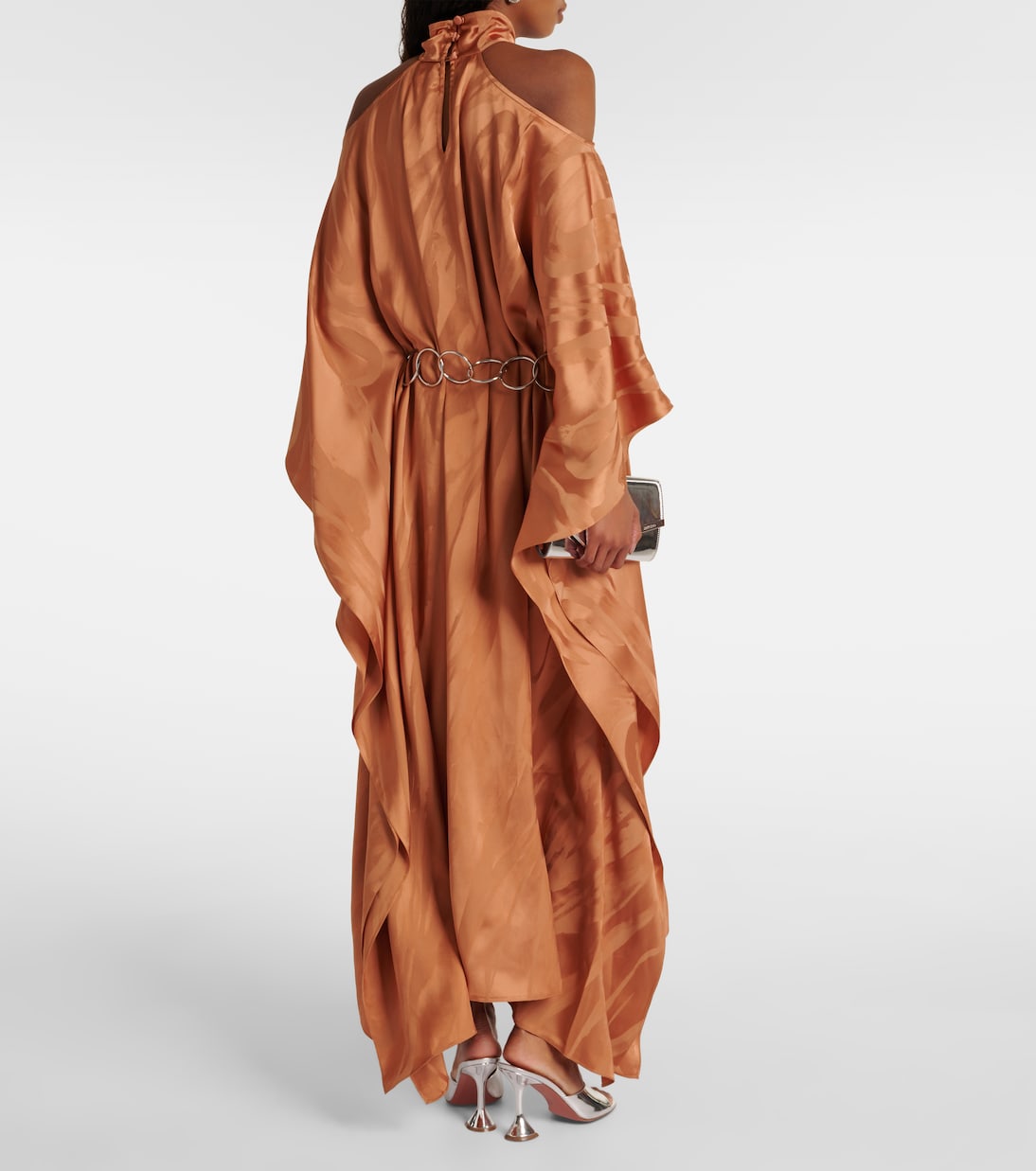 Mambo Psychedelia satin kaftan | Taller Marmo